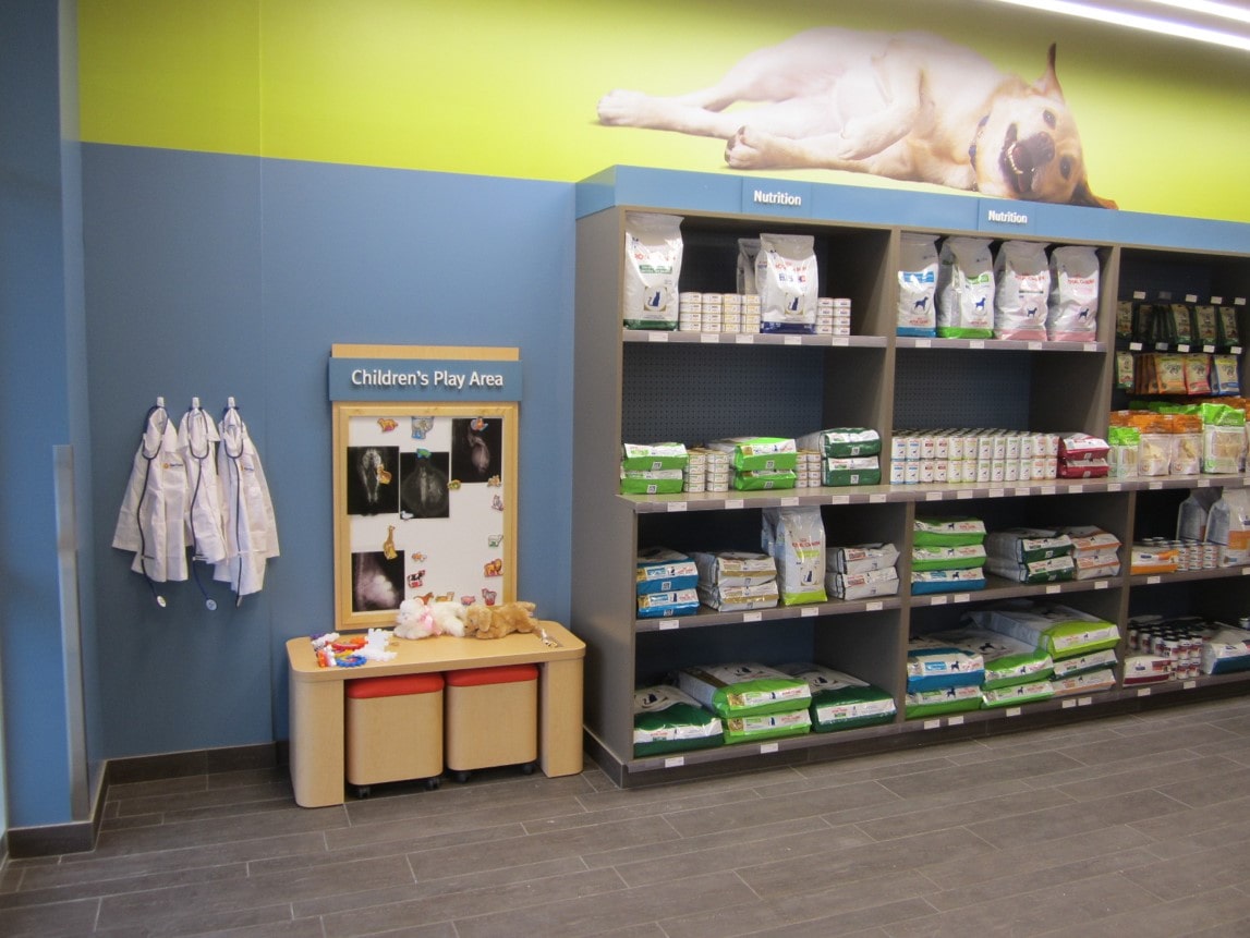 Supply room of the hospital