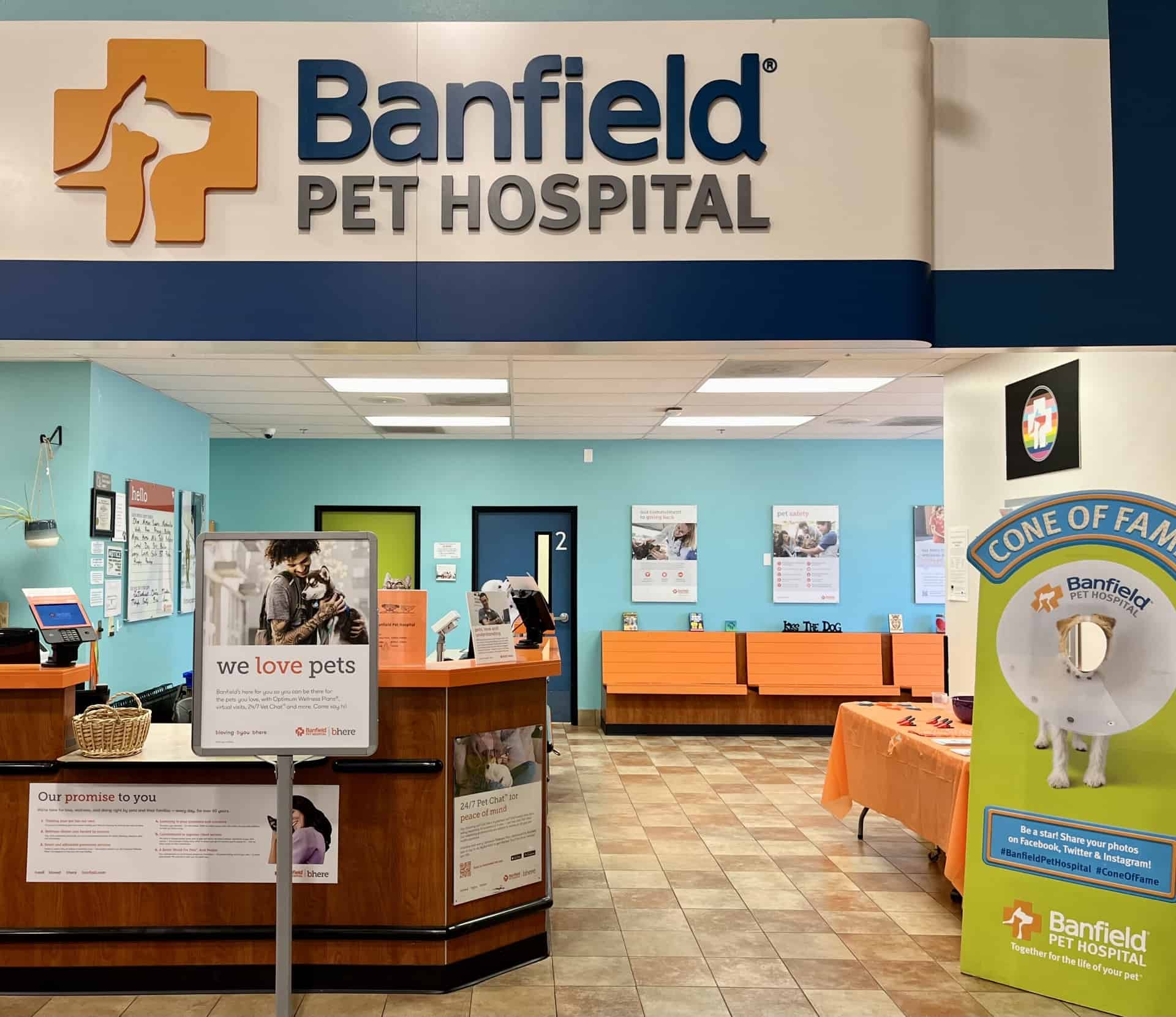 Front lobby of Wichita E Banfield